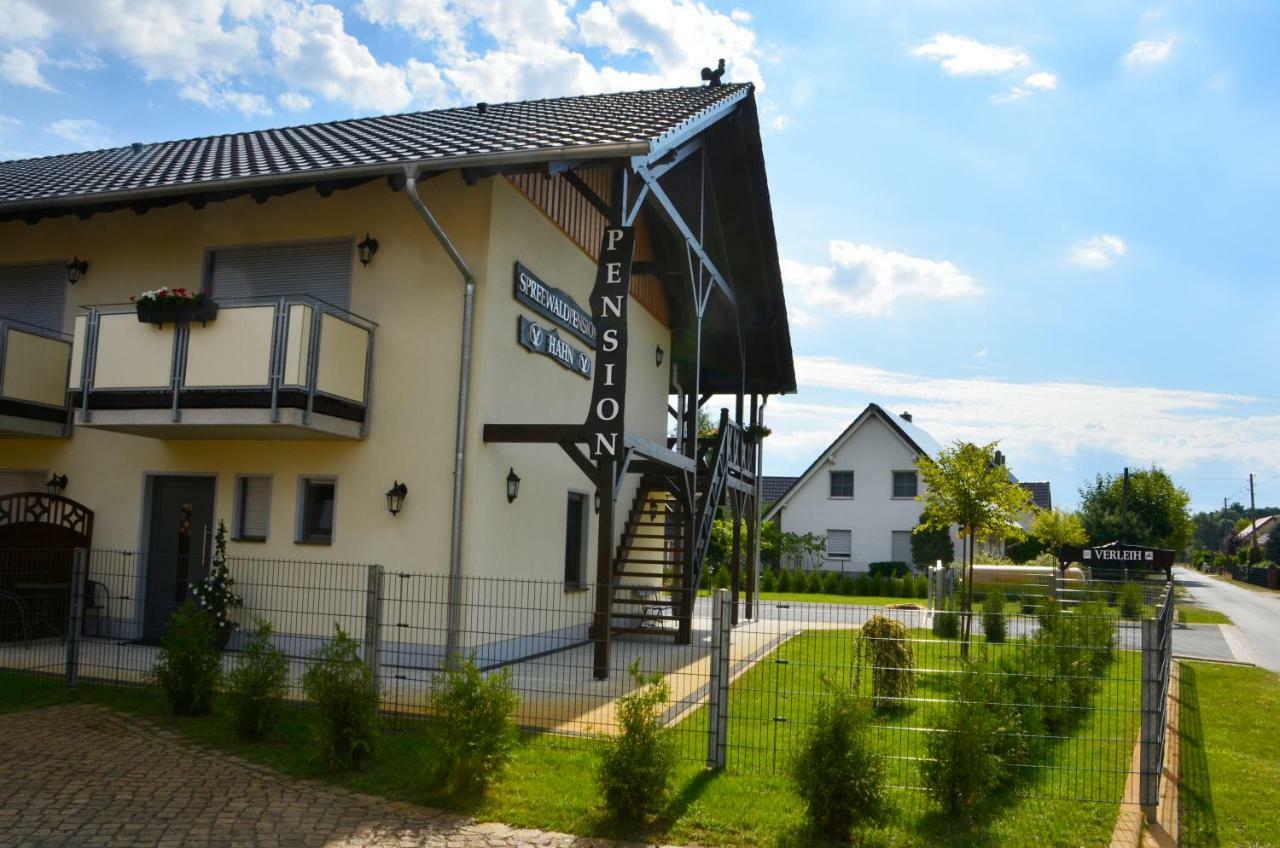 Spreewaldpension Hahn Alt Zauche Eksteriør billede