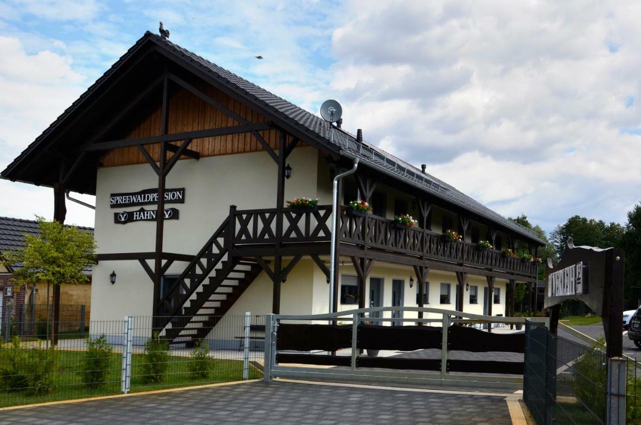 Spreewaldpension Hahn Alt Zauche Eksteriør billede